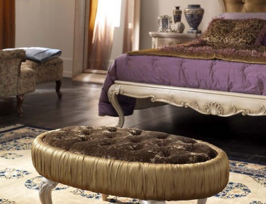 Pouf in fabric, PREGNO