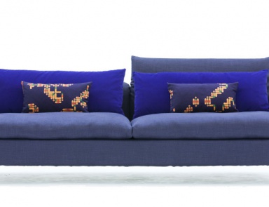 Modular sofa with wooden frame Shanghai Tip, Moroso