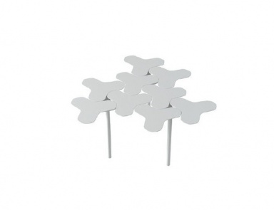 Coffee table made of steel Nanook, Moroso