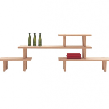 Rack Oak Table Module