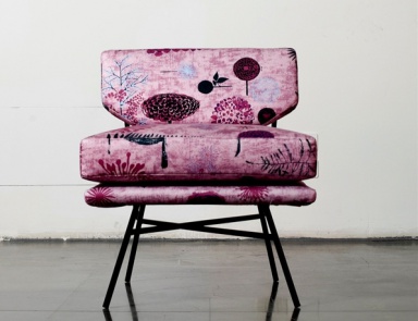 Chair on a metal frame, Elettra - Arflex