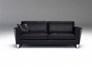 Sofa frame made of metal leather upholstered Barban, Natuzzi