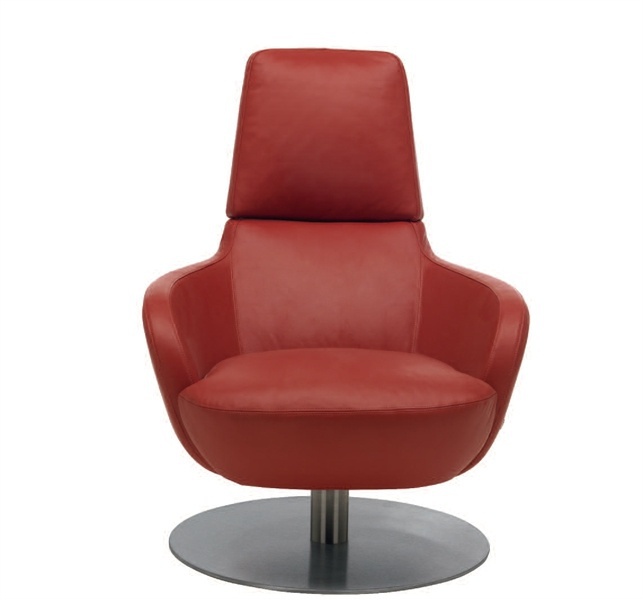 Aardrijkskunde overschot gereedschap Chair swivel metal base Brend, Natuzzi - Luxury furniture MR
