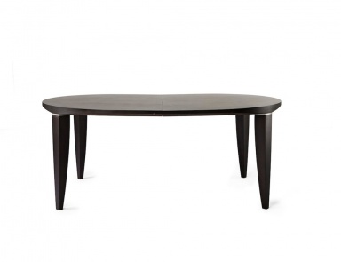 The collapsible dining table of solid beech Bridge, Past ...