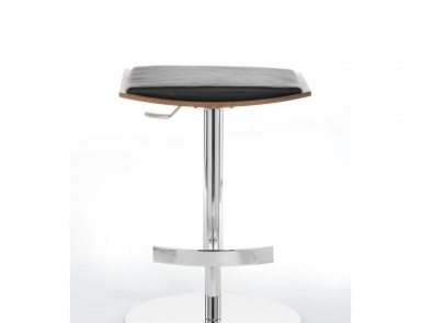 Bar chair metal base upholstered in leather or fabric Bon Bon, Past ...