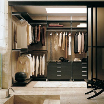 Walk-in closet Dress bold