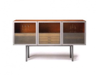 Sideboard with wooden frame Alto 01, Horm