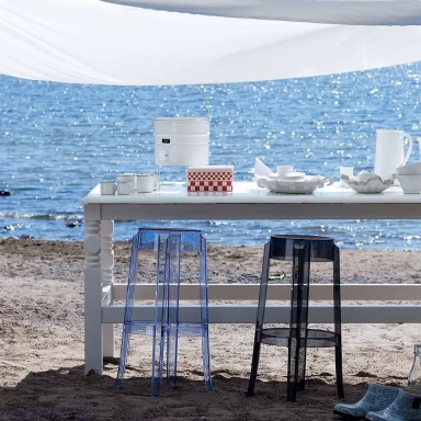 Bar stool Charles Ghost bar stool