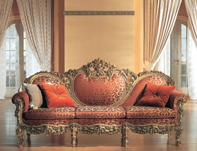 Three-seater sofa PLUTON, Silik