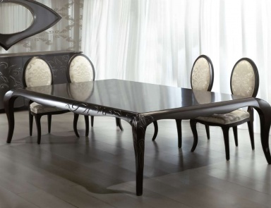 Dining table made of solid wood, Giorgio Piotto