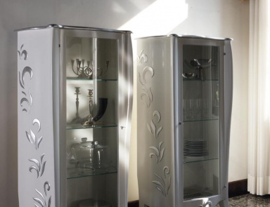 Showcase made of solid wood, Giorgio Piotto