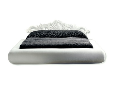 Double bed Liberty, Rattan wood