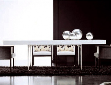 Dining table, Ray - Rattan wood