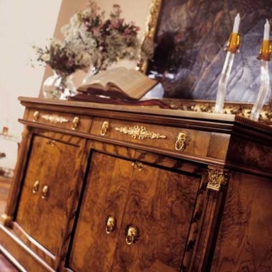 A Biedermeier Chest Of Drawers Como