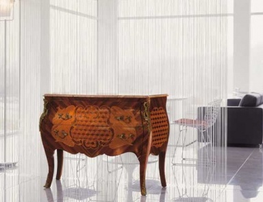 A chest of drawers on high legs, Elite Comodino - Minotti Luigi & Benigno