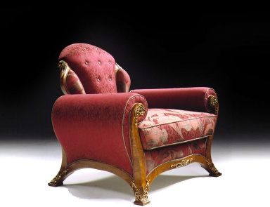 Chair with armrests, Citterio