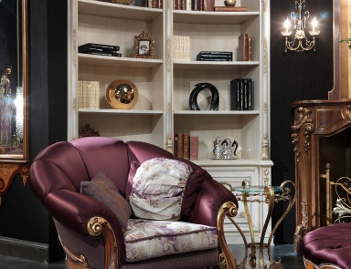 Chair with armrests, Citterio