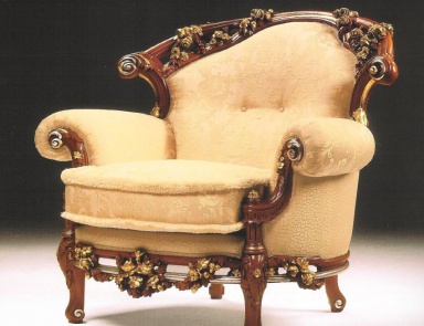 Chair with armrests, Citterio