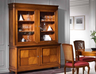 A sideboard made of solid wood , Prestige