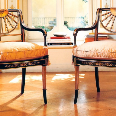 Chair with armrests Pauline NL.580