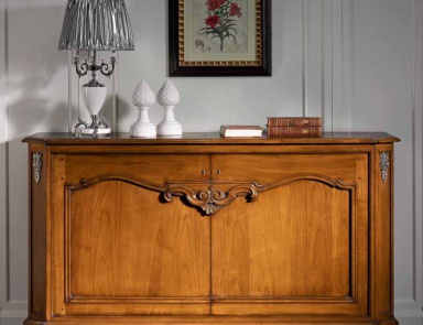 Sideboard in solid wood, Prestige