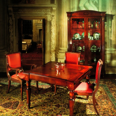 set for the dining room