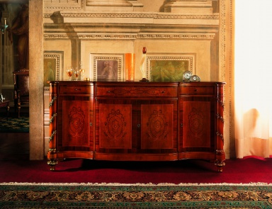 Sideboard in solid wood, Fratelli Sanvito