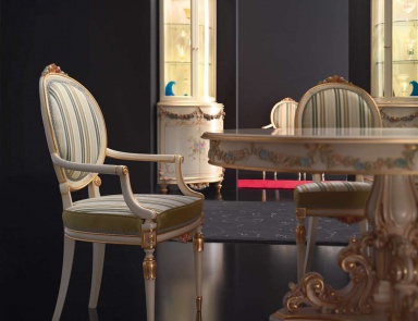 Chair with armrests, Paolo Lucchetta