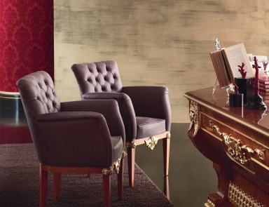 Chair with armrests, Paolo Lucchetta