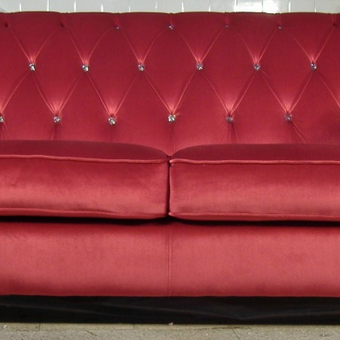 Double sofa Londra Swarovski