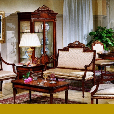 Set for the living room