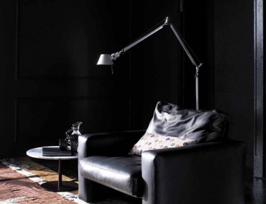 Chair with armrests, Lario - Swan