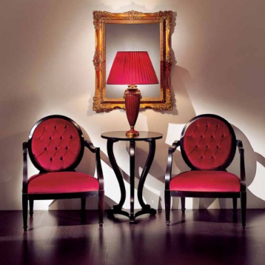 Set for the living room