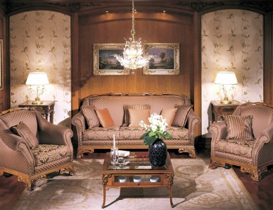 Lilium sofa set, sofa, chairs, C. L. Italia