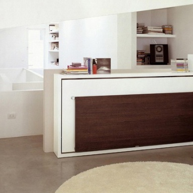 Bed transformer Poppi desk 90 to 120