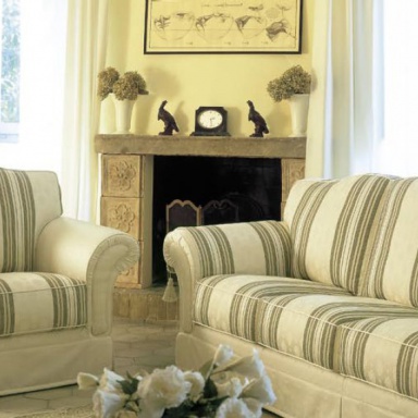 Set for the living room