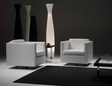 The chair on steel base, Gyform