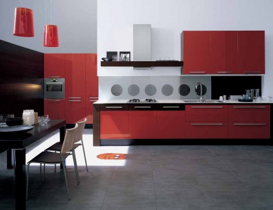 Kitchen (kitchen set) Gicinque Cucine, Kristal
