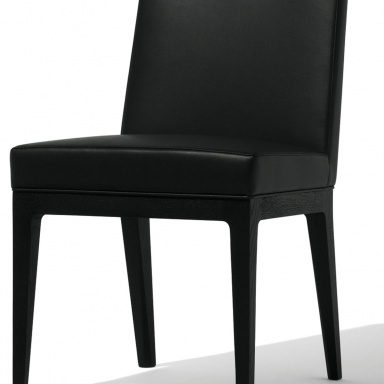 Chair with soft upholstery