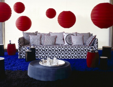 A sofa with a hidden frame, Gervasoni