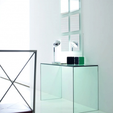 Console, Glass&Glass