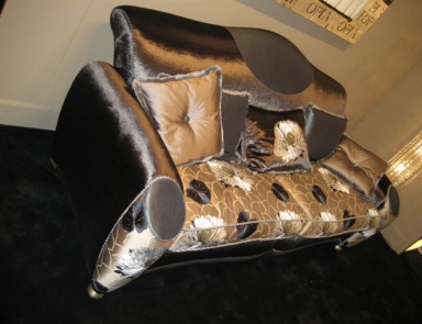 Three seater sofa with pouffe Mon Cheri, M&R