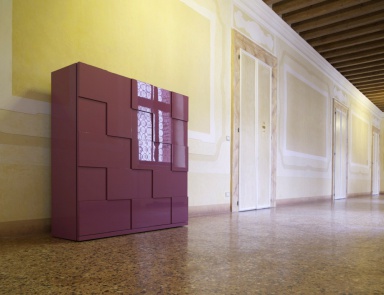 Cabinet with asymmetrical pattern, Capo D'opera