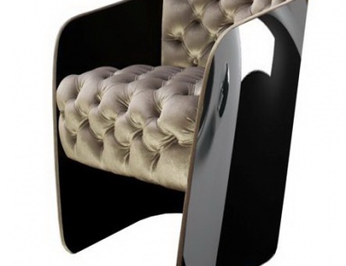 Chair with armrests, Nube