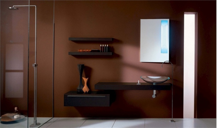 The bathroom set, Casual C2 from Italian manufacturer Pedini