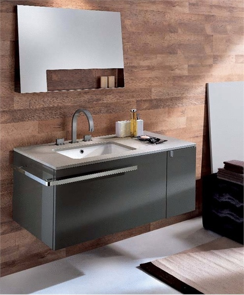 The bathroom set, Casual C7 from Italian manufacturer Pedini