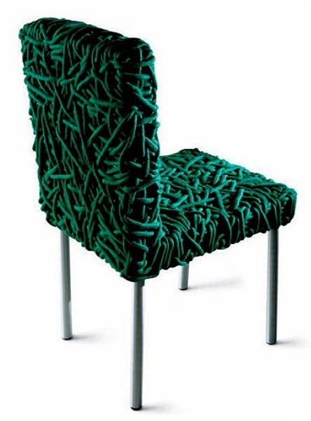 Chair stainless steel supports Verde, Edra