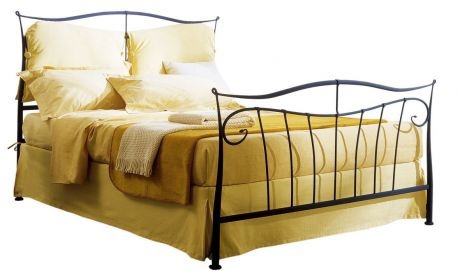 Bed with high headboard Morgana, Bontempi Casa