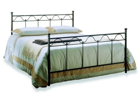 Double bed on a metal frame Sangalo, Bontempi Casa