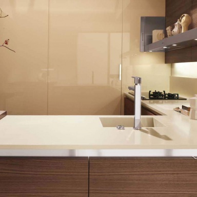 Kitchen (kitchen set) High teak